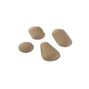 Prosthetic / Amputee Alpha®Fabric-Covered Gel Socket Pads - in Four Different Shapes