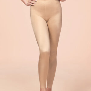 Lightweight Footless Compression Tights with Integrated 3D Dot Massage Effect - for Minor Lymphoedema in the Legs & Groin Area