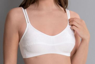 Anita NASTASJA Prosthesis Bra with Pockets Medium Support - Suitable for Partial & Restorative Surgery Size: UK32-42 A-D in White - Image 3
