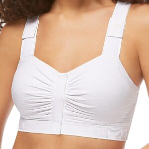 Post Breast Surgery Seamless Soft Front-fastening Bra with 81% Cotton - for Post Breast Surgery, Radiotherapy