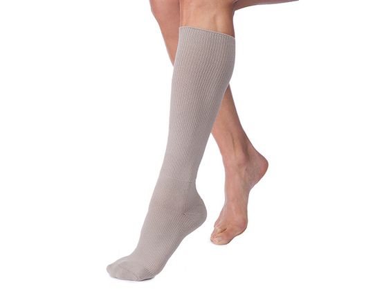 JOBST FarrowHybrid ADI Liner Knee Length (AD), Wide Foot, Closed Toe with Compression in the Foot & Ankle Only - Ccl 2 US Classification
