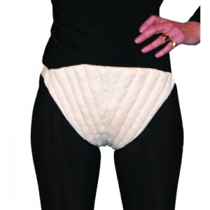 JoViPad Female Genital Lymph Pad with Straps - for Lymphoedema, Swelling, Fibrosis in the Labia or Groin Area
