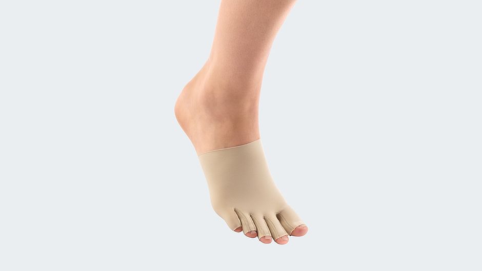 Juxta Toe Cap for Foot Oedema with light - moderate compression 20 - 30 mmHg