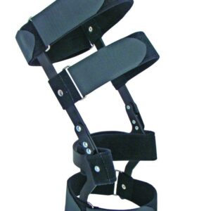 Lenox Hill Hinged Swedish Knee Cage for Knee Hyperextension and Genu Recurvatum