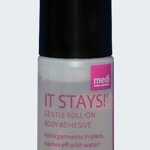 Medi 'It Stays' Body Adhesive Skin Roll on Glue for Compression Hosiery & Garments - 60 ml Bottle