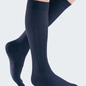 Mediven® For Men Knee Length Ribbed Socks Closed Toe Ccl 2 (23-32mmHg) RAL