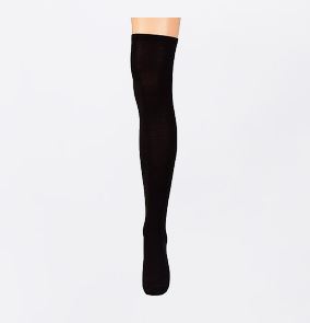 Orthosis / Brace Fully Plushed Cotton Sock Underliner- Full Length Closed Toe 90% Cotton - Protection & Cushioning for the Leg