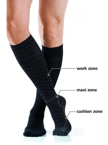 Sigvaris Active MASCULINE (JAMES) Compression Socks for Men Closed Toe - Ccl 2 (23-32mmHg) RAL
