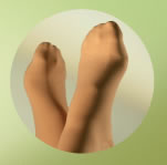 Sigvaris STYLE SEMITRANSPARENT Thigh Length Compression Stockings with Lace or Sensinnov Grip Top Closed Toe RAL - Ccl 1 & Ccl 2 - Image 2