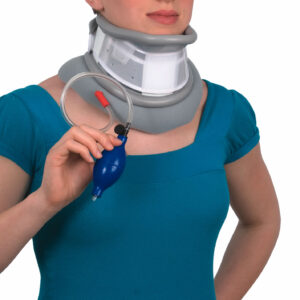 Pneu-Trac® Neck Traction Collar for Cervical Radiculopathy, Muscle Spasms, Nerve Roots Compression, Arthritis