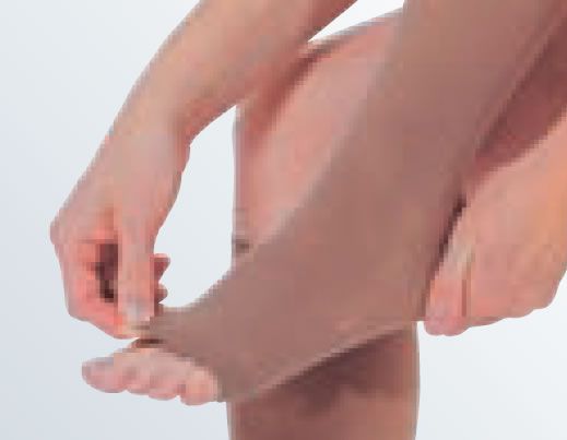 Mediven® Forte Thigh Length Stocking with Waist Attachment · Open Toe · RAL Class II–III - Image 2