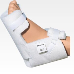 Compact Heel Protector with Velcro Fastening & Front Foot Section Polyester for Bed-Bound Patients