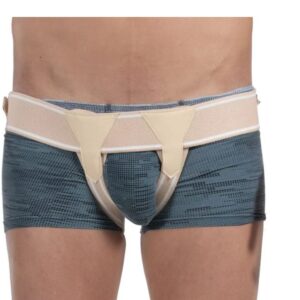 Double Inguinal Hernia Elastic Band Truss with Flexible Cotton Fabric - Universal Size