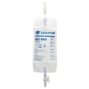 STERILE Bile Collection Bag Universal RYLES/KEHRS Connector in 350 ml (UN400RK) and 500 ml (UN405RK)